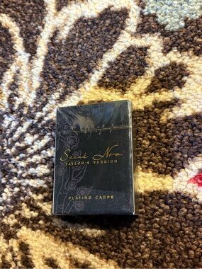 NEW Speak Now Taylors Version Playing Cards